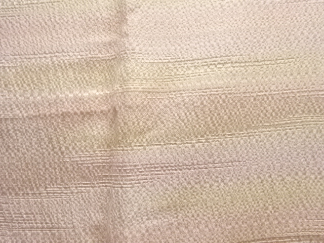  未使用品　変わり横段織出し暈し単衣長襦袢